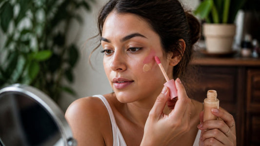 Layer Cream Blush Over Liquid Foundation