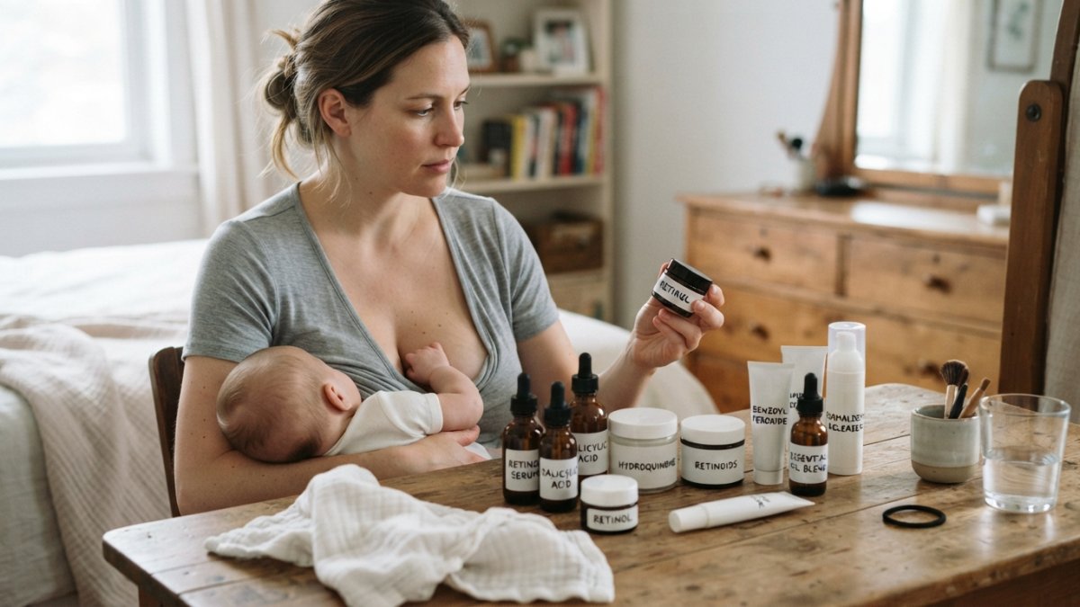 Skincare Ingredients to Avoid While Breastfeeding