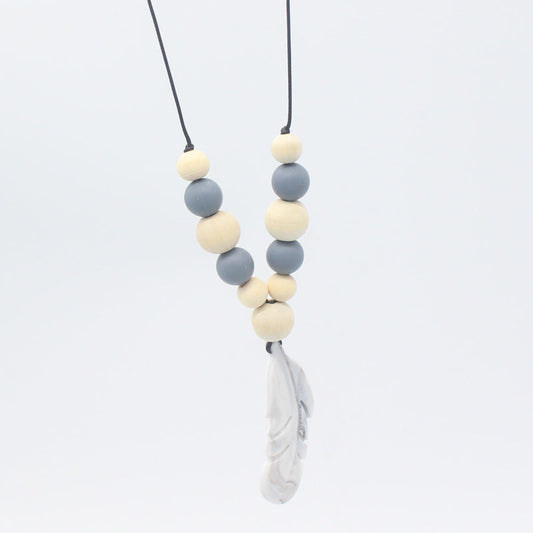 Baby Soothing Teether Protects Safety Baby Teether Necklace