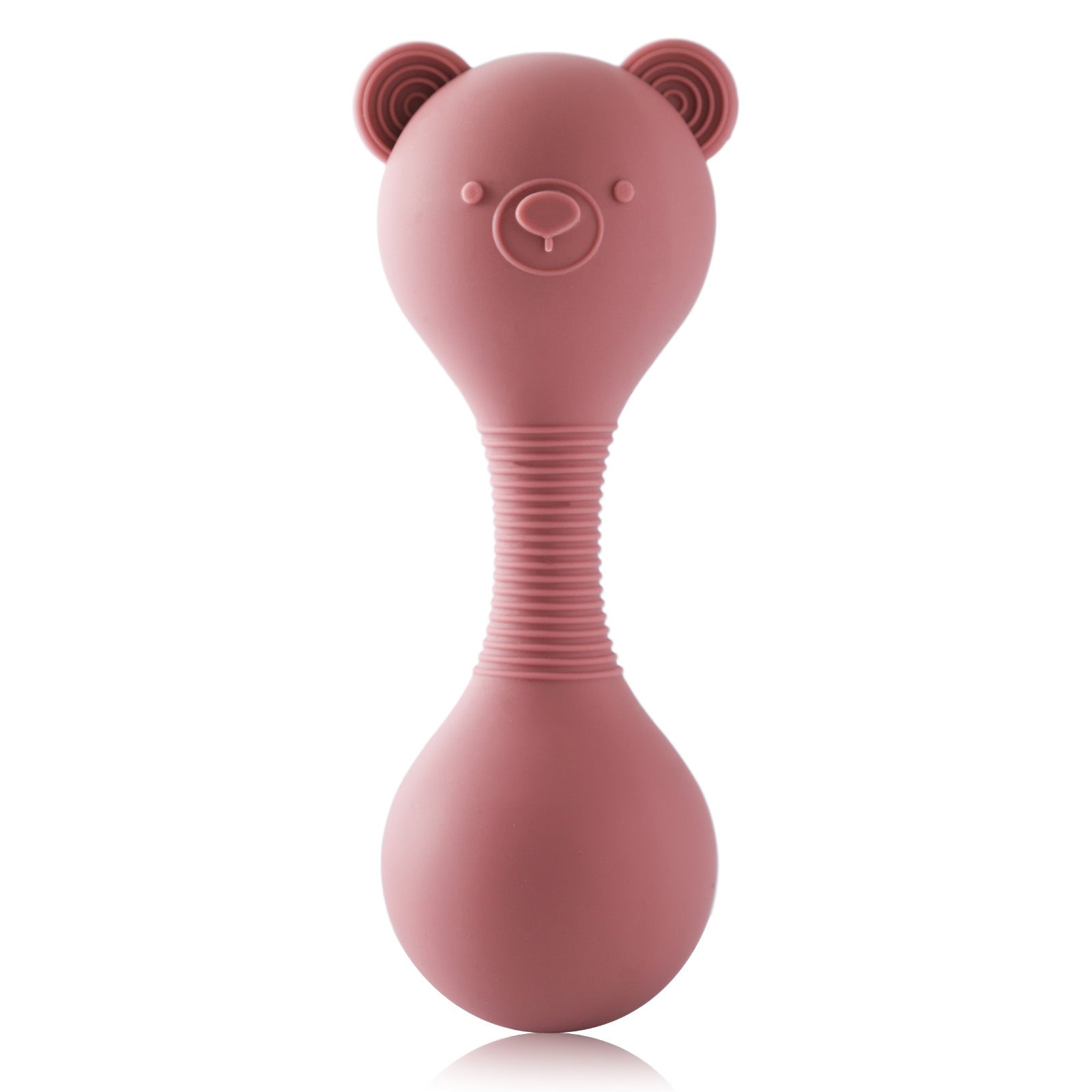 Silicone Sand Hammer Baby Grasping Nibbling Toy Enlightenment Music Sand Hammer Toy