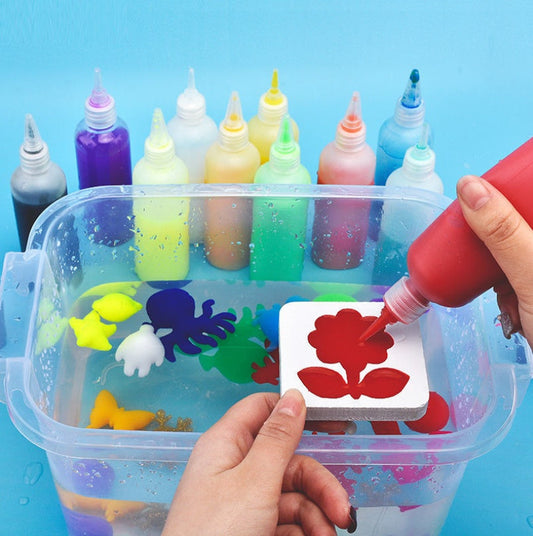Children's Ocean Water Baby Crystal Mud DIY Water Elf Toy Set