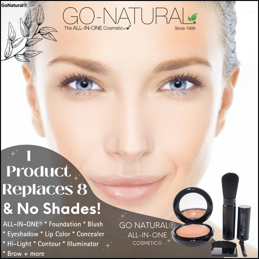 GO NATURAL® ALL-IN-ONE® Powder - Travel Gift Set