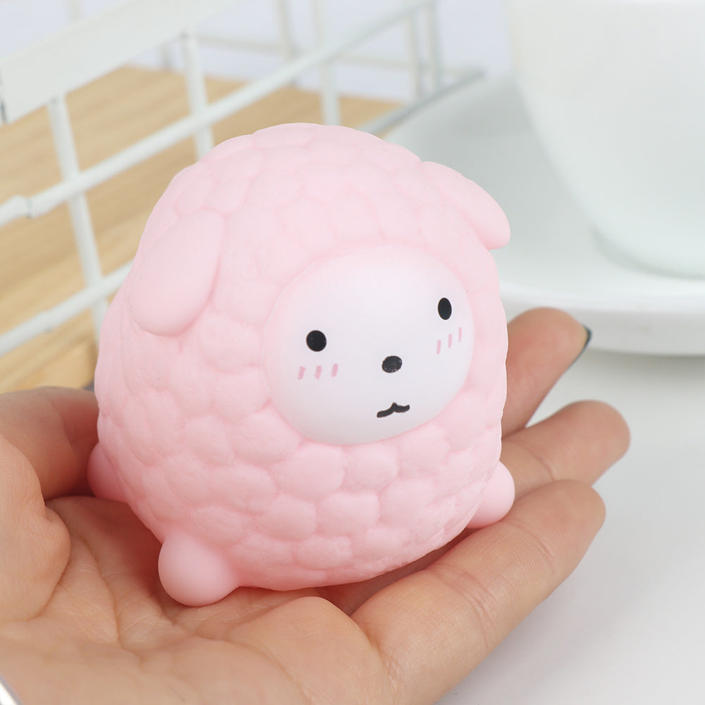 Little sheep decompression toy