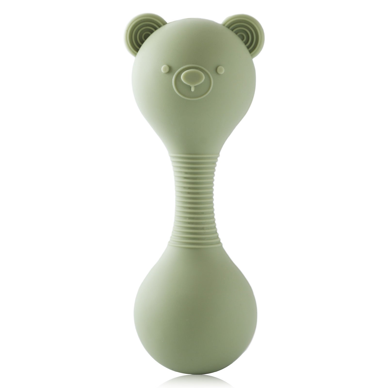 Silicone Sand Hammer Baby Grasping Nibbling Toy Enlightenment Music Sand Hammer Toy