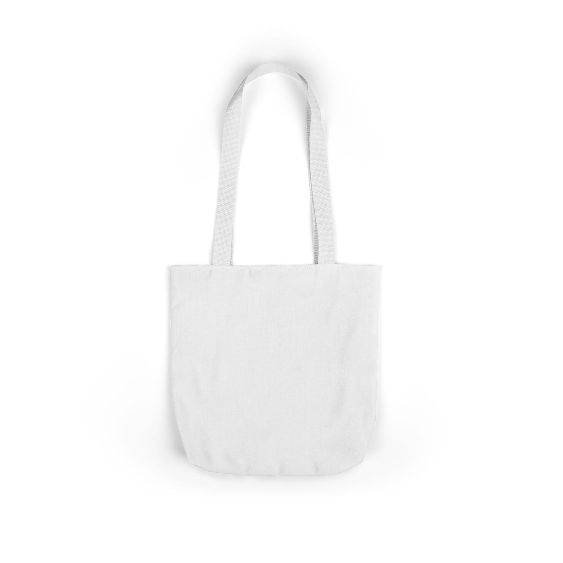 Canvas Tote — "She Shed Beauty 4U" Circle Graphic