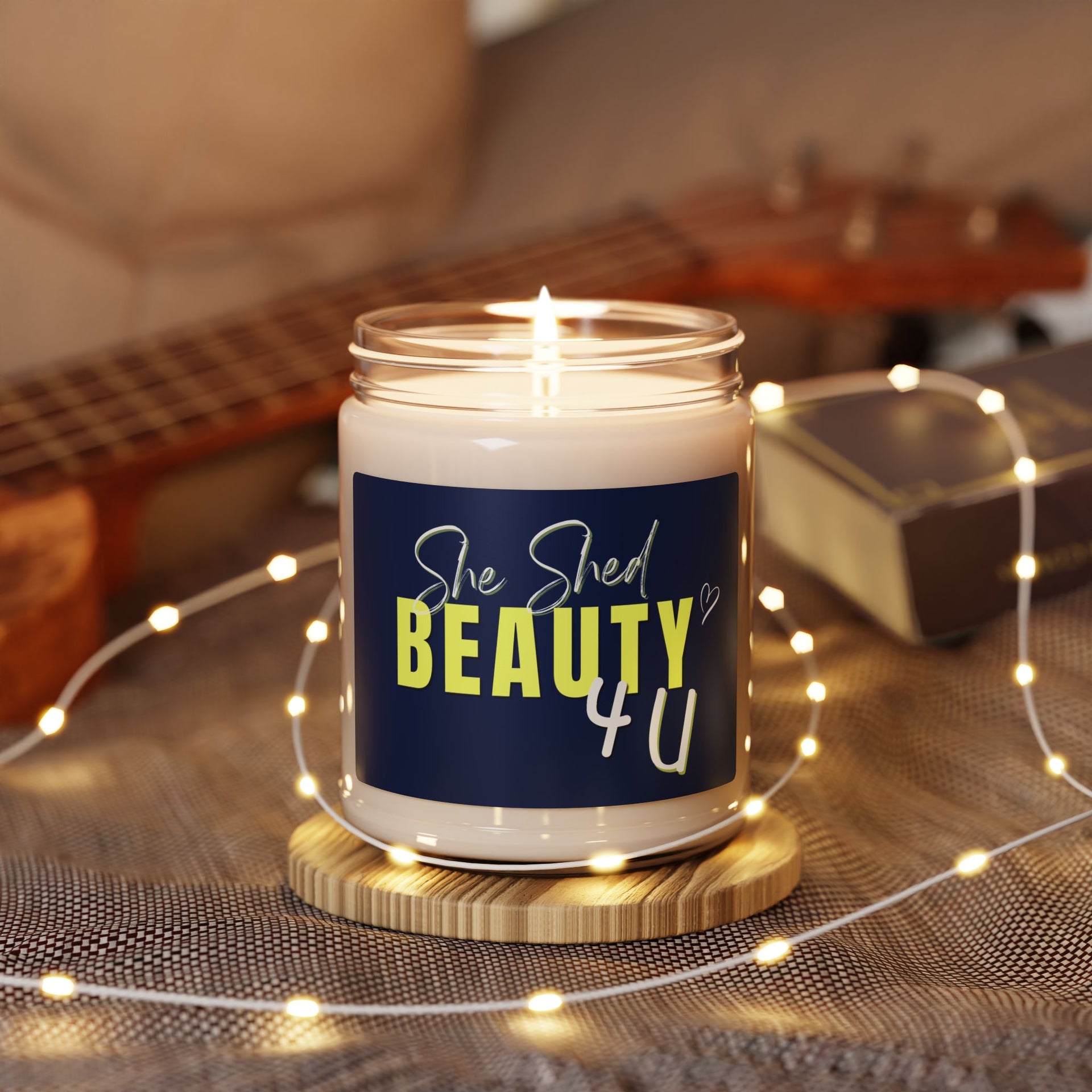 She Shed Beauty 4 U Scented Soy Candle — 9oz