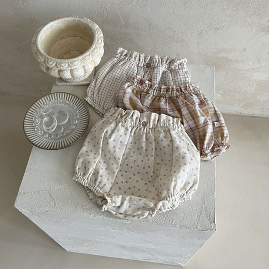 Comfortable Loose-fitting Diaper Cover Shorts For Babies And Toddlers
