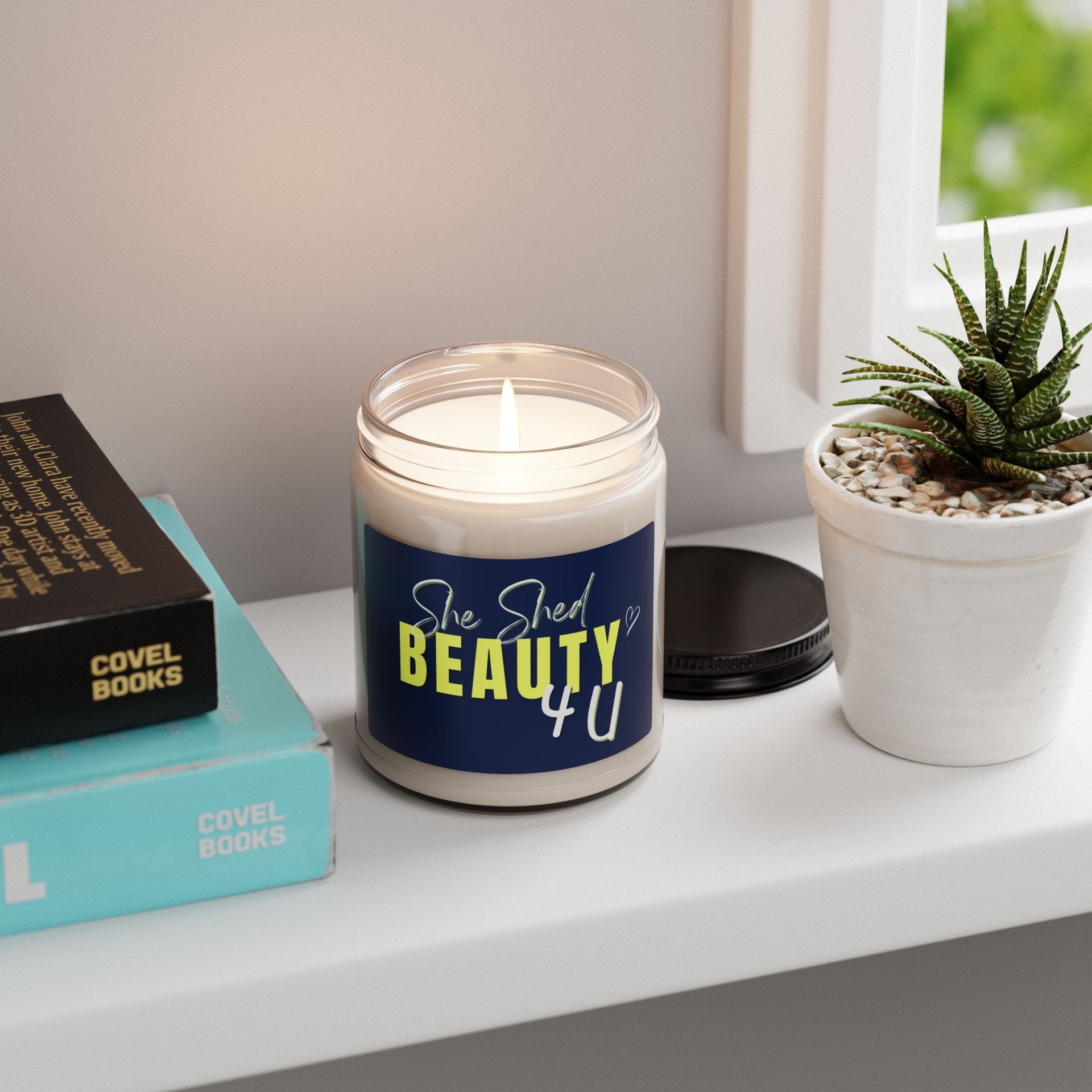 She Shed Beauty 4 U Scented Soy Candle — 9oz