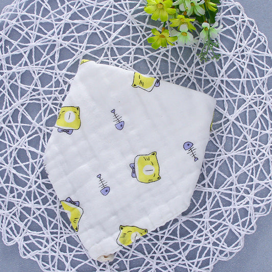Baby triangle towel cartoon