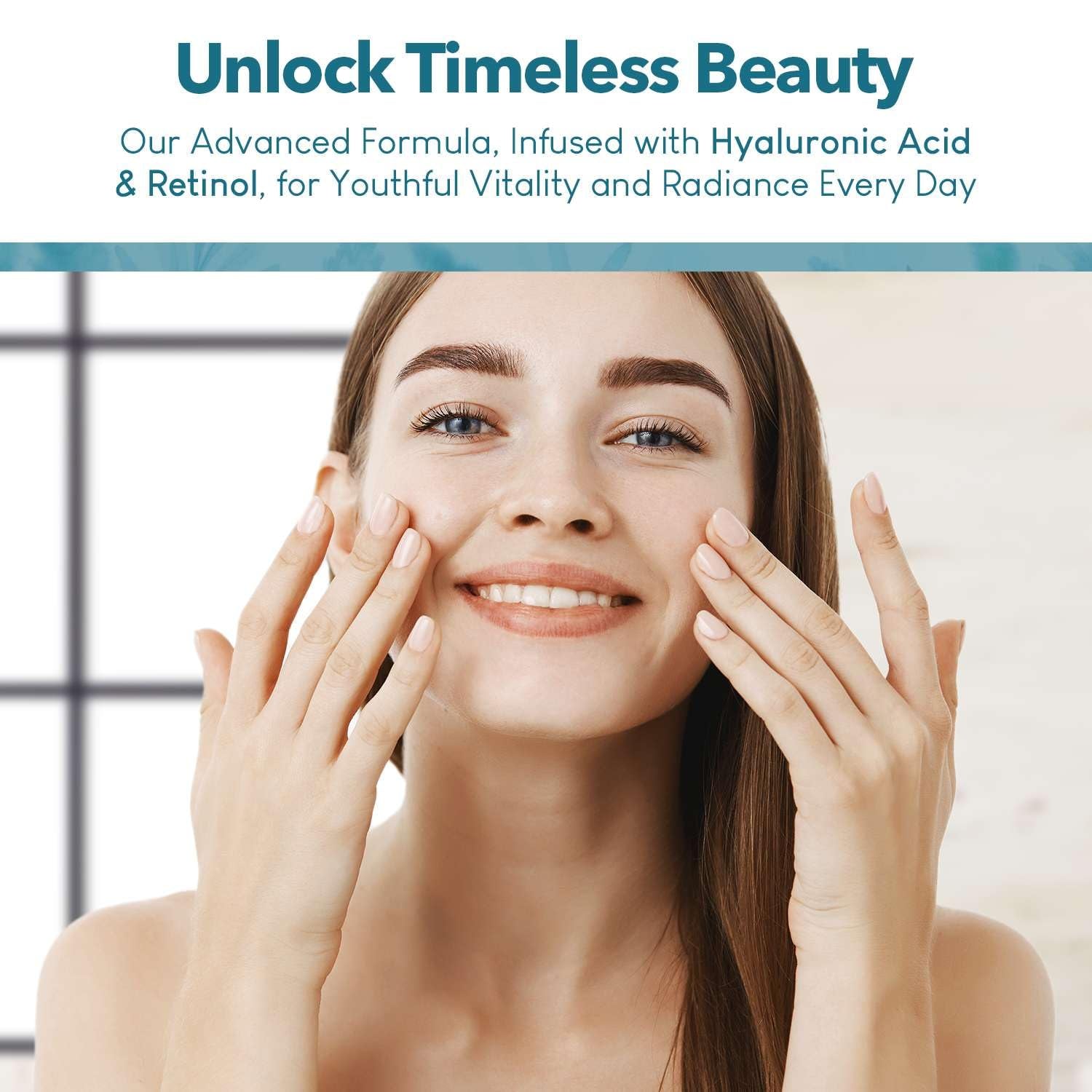 Hyaluronic Acid Retinol Serum Anti Aging Radiant Skin Care