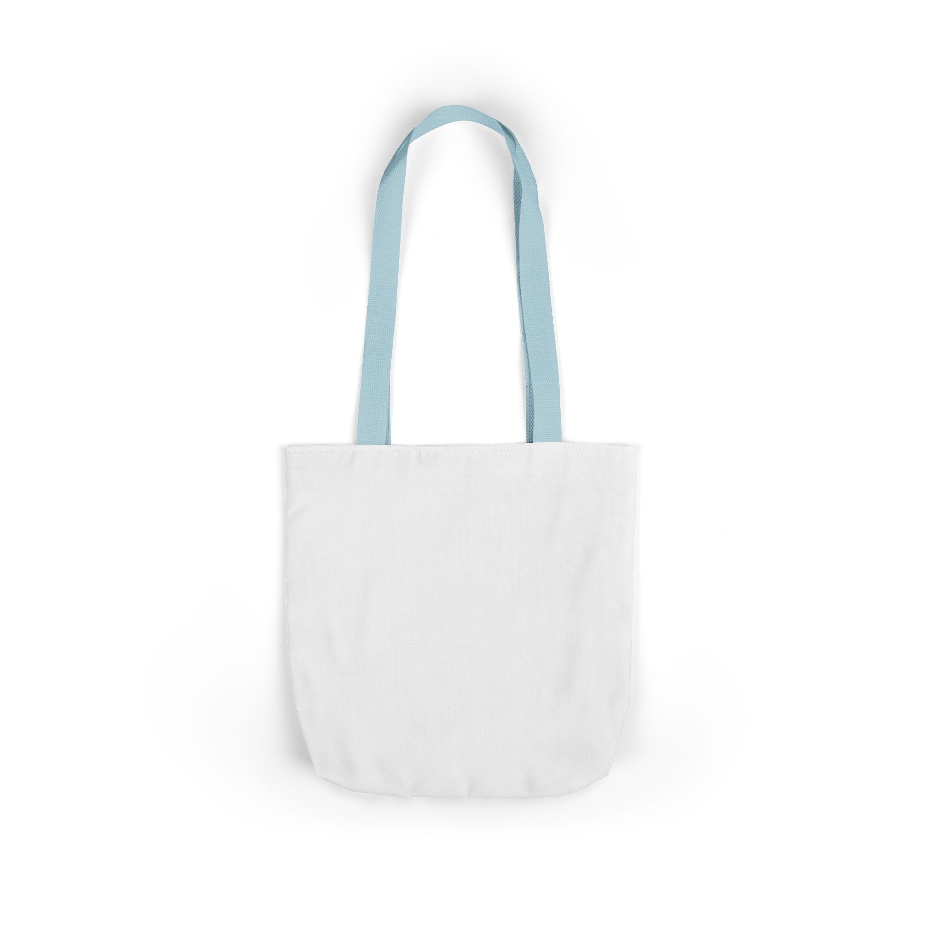Canvas Tote — "She Shed Beauty 4U" Circle Graphic