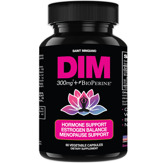 DIM Supplement 300mg for Estrogen Balance and Menopause Support
