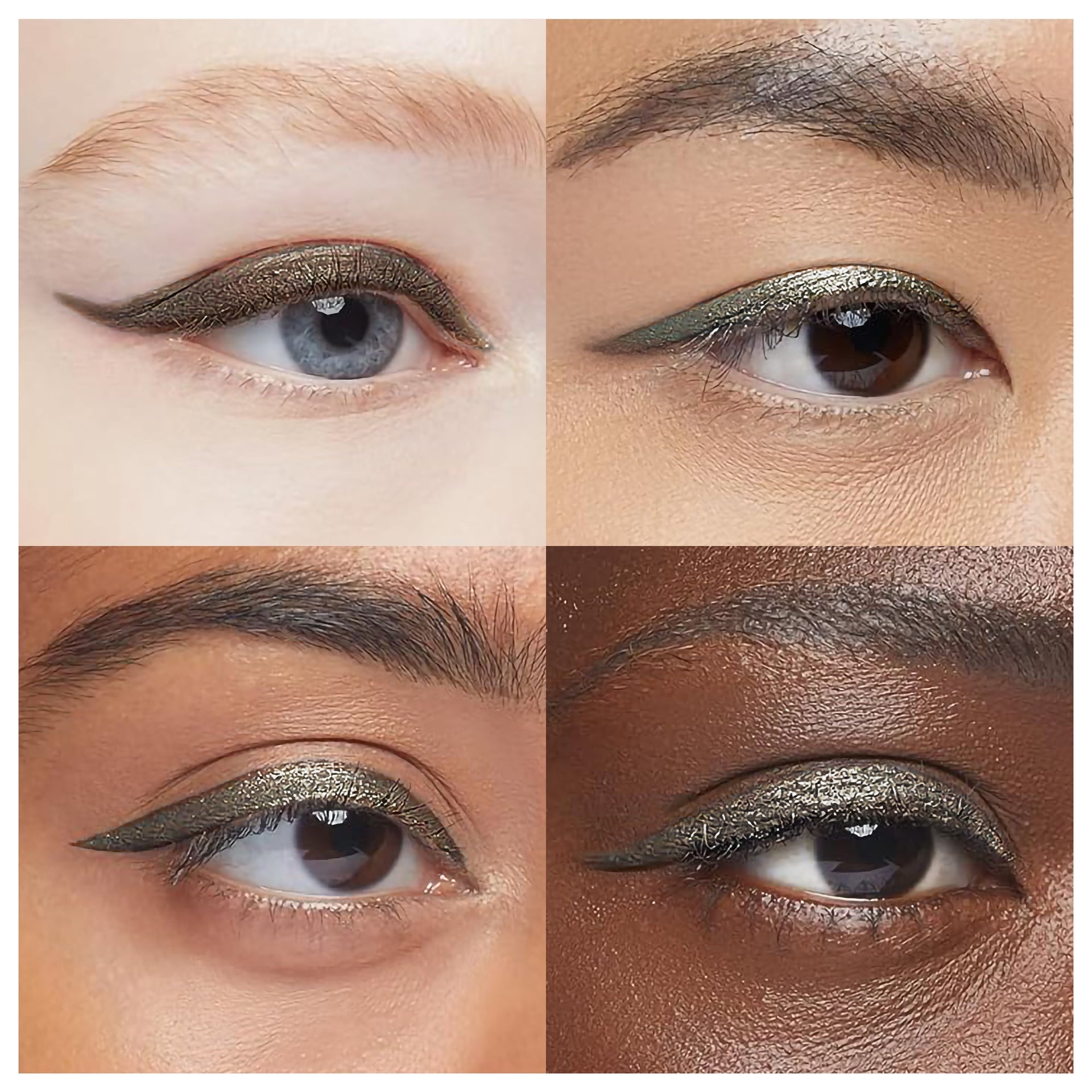 Waterproof Liquid Eyeliner Pen Vegan Smudge Proof Matte Shimmer