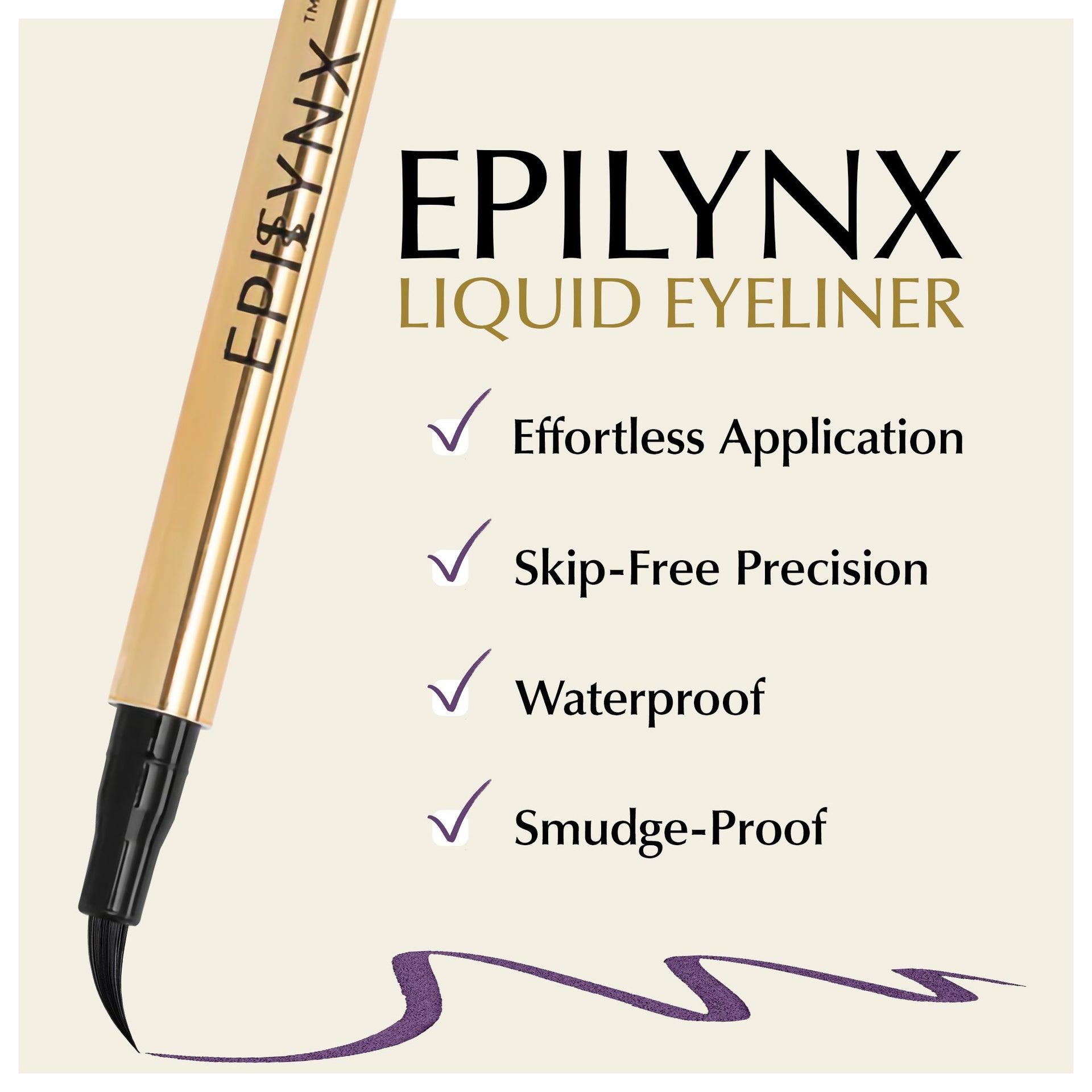Waterproof Liquid Eyeliner Pen Vegan Smudge Proof Matte Shimmer