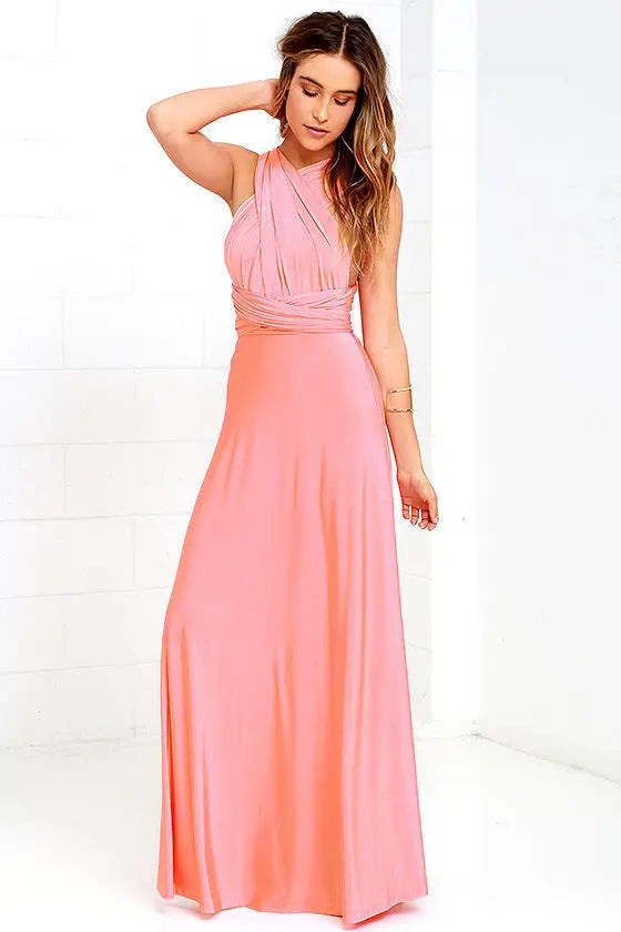 Boutique Backless Sexy Sleeveless Temperament Women's Dress