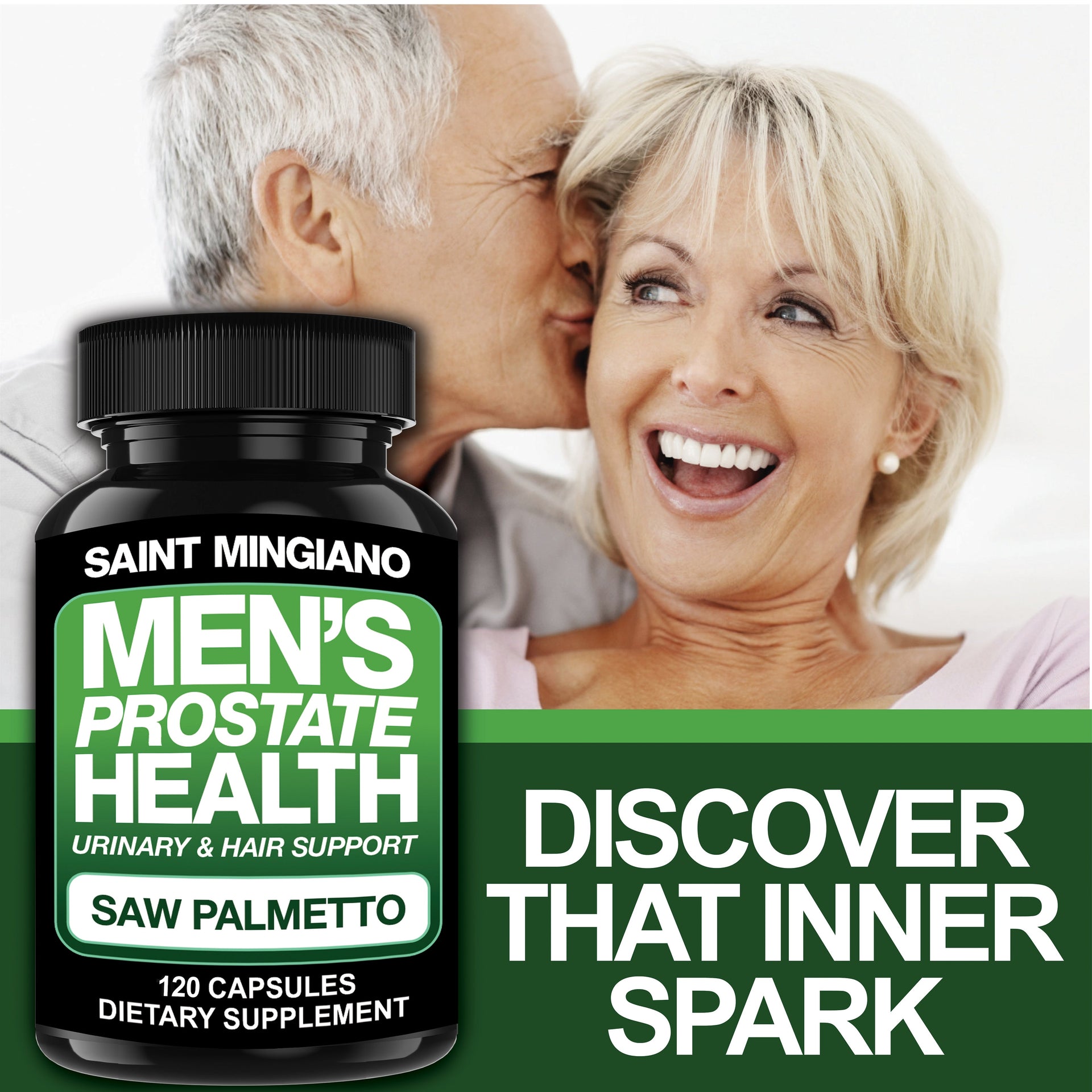 Men’s Prostate Health Supplement with Saw Palmetto 120 Capsules