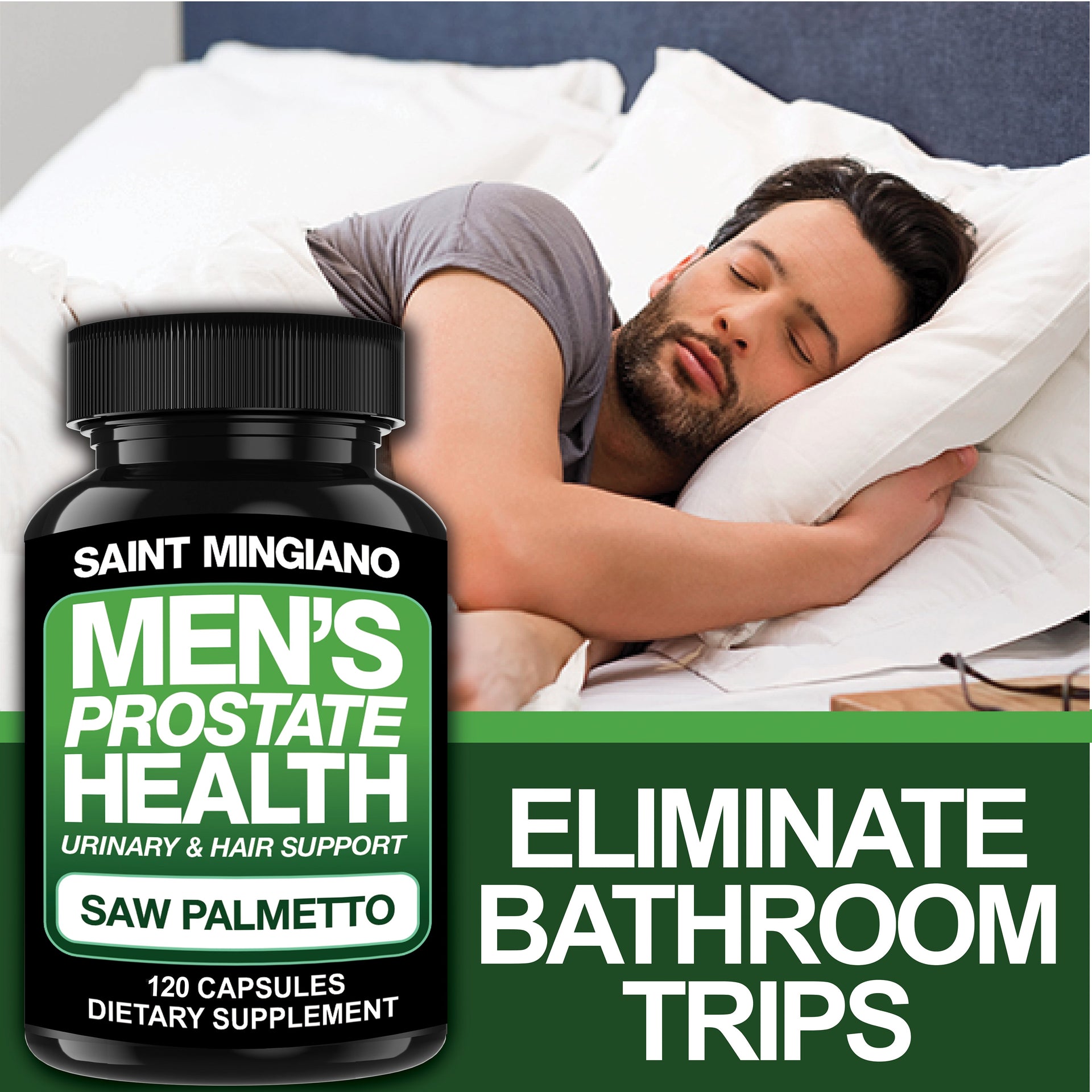 Men’s Prostate Health Supplement with Saw Palmetto 120 Capsules