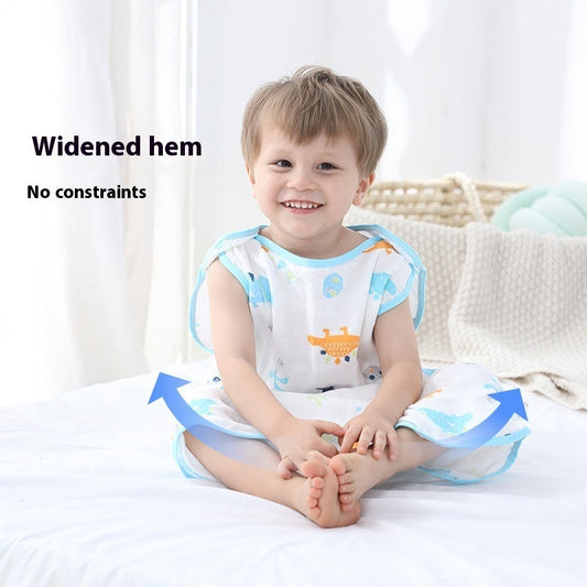 Long Sleeve Four-layer Bamboo Cotton Gauze Sleeping Bag