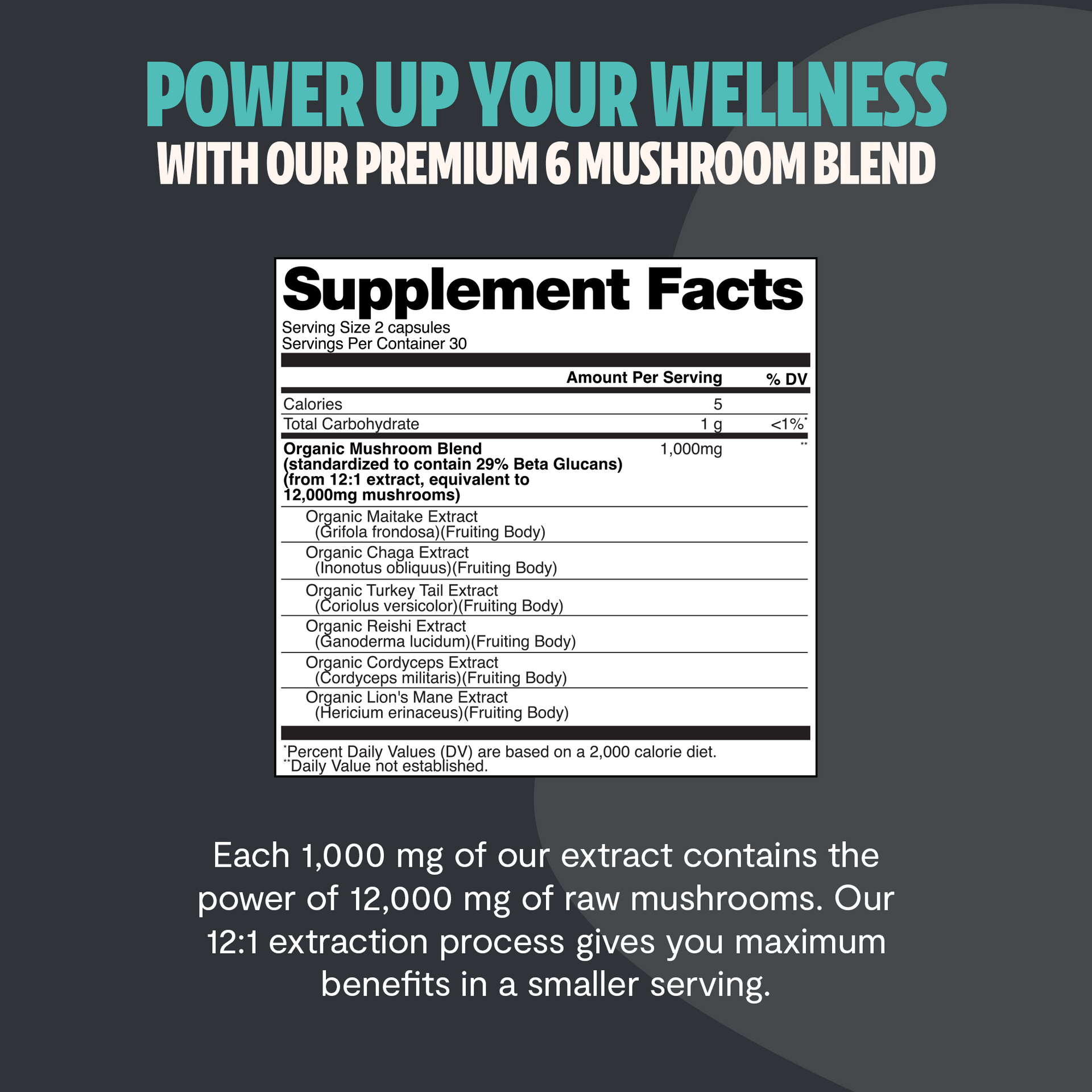 Ultimate Mushroom Complex Capsules